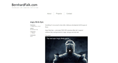 Desktop Screenshot of bernhardfalk.com